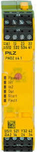 Monitoring relays, safety switching device, 3 Form A (N/O) + 1 Form B (N/C), 4 A, 240 V (DC), 240 V (AC), 750154