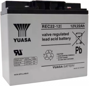 REC22-12B Yuasa Lead-Acid Batteries, Lithium-Ion Batteries