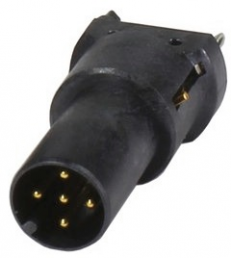 Panel plug, M12, 4 pole, solder connection, screw lock/push-pull, straight, 21033211418