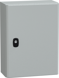 Door, (H x W x D) 400 x 300 x 150 mm, IP66, steel, light gray, NSYS3D4315