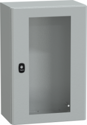 Door, (H x W x D) 600 x 400 x 250 mm, IP66, steel, light gray, NSYS3D6425T