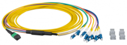 FO patch cable, LC to MTP-F, 1 m, OS2