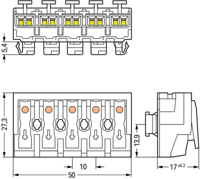294-8095/5026-000 WAGO Terminal Blocks Image 2