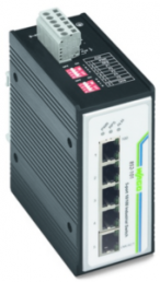 Ethernet switch, 5 ports, 100 Mbit/s, 9-48 VDC, 852-101