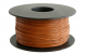 PVC-PVC-Stranded wire, Yv, 0.5 mm², brown, outer Ø 1.4 mm