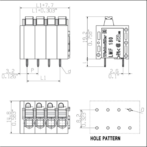 1425130000 Weidmüller PCB Connection Systems Image 3