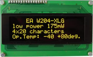 EA W204-XLG DISPLAY VISIONS LED Indicators