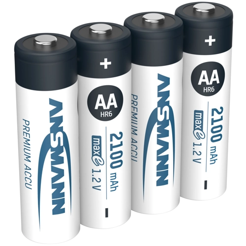 5035052 Ansmann Round Cell Batteries, 9V Block Batteries Image 2