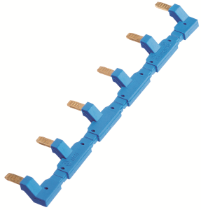 Connecting bridge, 6 pole, blue for 94.P4/94.54/58.54/58.P4, 094.56