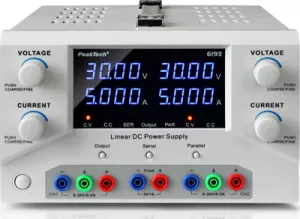P 6193 PeakTech Bench Power Supplies and Loads