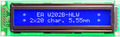 EA W202B-NLW DISPLAY VISIONS LED-Modules