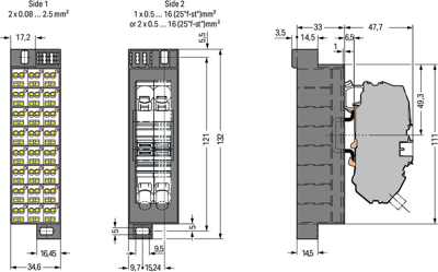 726-611 WAGO Series Terminals Image 2