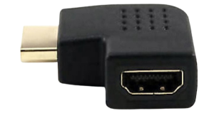 HDMI Adapter R 90° male/female