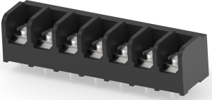 PCB terminal, 7 pole, 0.326-5.26 mm², 30 A, screw connection, black, 796709-2