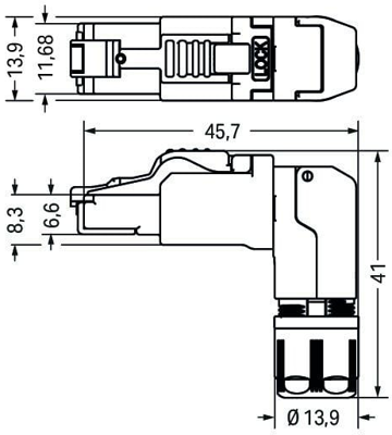 750-979/000-021 WAGO Modular Connectors Image 2