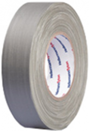 Fabric tape, 19 x 0.31 mm, cotton, gray, 50 m, 712-00506