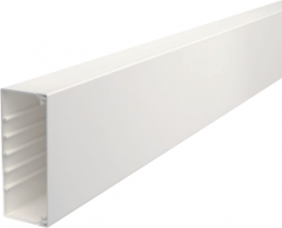 Cable duct, (L x W x H) 2000 x 150 x 60 mm, PVC, pure white, 6191231