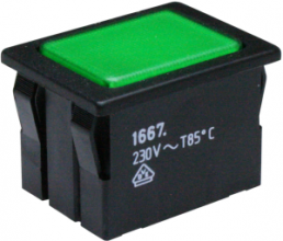 Signal light, green, 1667.0102
