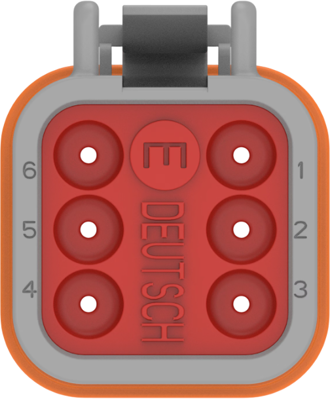 DT06-6S-C015 DEUTSCH Automotive Power Connectors Image 4