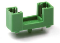 Open fuse-holder, 5 x 20 mm, 6.3 A, 250 V, PCB mounting, 509200