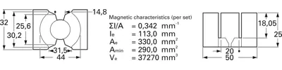B65981A0000R087 TDK (EPCOS) Ferrite cores Image 2
