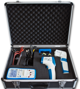 TRMS measuring device kit P 8102, 10 A(DC), 10 A(AC), 600 VDC, 600 VAC, 40 nF to 200 µF