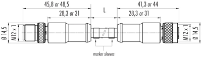 77 3530 3529 50705 0100 binder Sensor-Actuator Cables Image 2