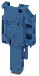 Plug, screw connection, 0.14-6.0 mm², 1 pole, 32 A, 8 kV, blue, 3045729