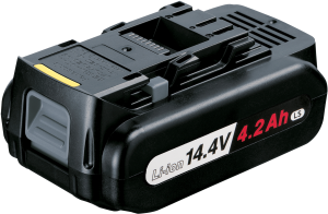 Battery 14.4 V/4.2 Ah, Li-Ion for Panasonic cordless drill and saws, EY 9L45 B
