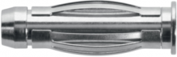 4 mm plug, screw connection, silver, FK 1184 NI