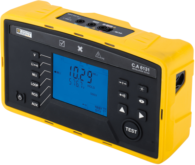 C.A 6131 Chauvin Arnoux VDE testers, Installation testers, Insulation testers Image 5