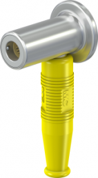 6 mm socket, crimp connection, 4.0-6.0 mm², yellow, 15.0010