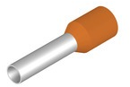 Insulated Wire end ferrule, 4.0 mm², 20 mm/12 mm long, orange, 9021110000