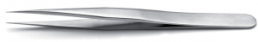 Precision tweezers, uninsulated, antimagnetic, stainless steel, 120 mm, 3.SA.0