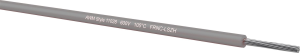 MPPE-switching strand, halogen free, UL-Style 11028, 0.34 mm², AWG 22, gray, outer Ø 1.3 mm