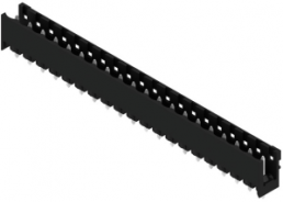 Pin header, 20 pole, pitch 5.08 mm, straight, black, 1838160000