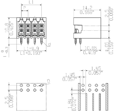1359670000 Weidmüller PCB Connection Systems Image 2