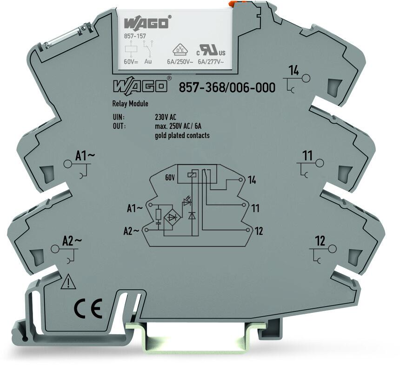 857-368/006-000 WAGO Industrial Relays Image 1