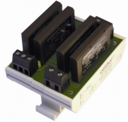 Solid state relay, 7-30 VDC, 12-24 VDC, 5 A, DIN rail, XKRD30506