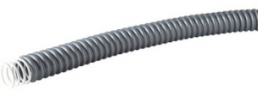 Spiral protective hose, inside Ø 10 mm, outside Ø 14 mm, BR 10 mm, PVC, gray