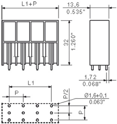 1813440000 Weidmüller PCB Connection Systems Image 2