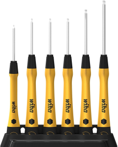 ESD screwdriver kit, T5, T6, T7, T8, T10, T15, TORX, 277PK601