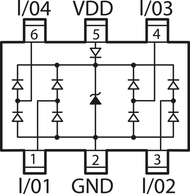 CDSOT236-0504LC Bourns Electronics GmbH TVS Diodes Image 2