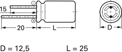 E-KS3518 Frolyt Electrolytic Capacitors Image 2