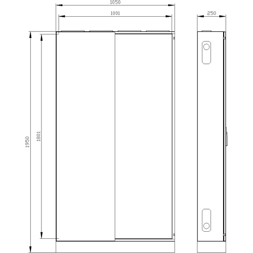 8GK1323-8KN43 Siemens Switch Cabinets, server cabinets Image 2