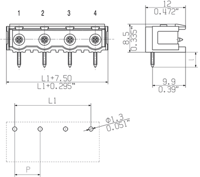 1628480000 Weidmüller PCB Connection Systems Image 2