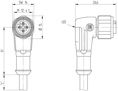 44157 Lumberg Automation Sensor-Actuator Cables Image 2