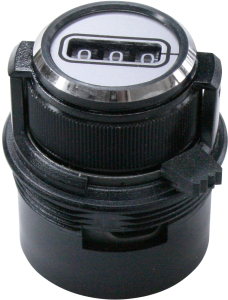 Digital adjustment knob, 6 mm, 10, Plastic