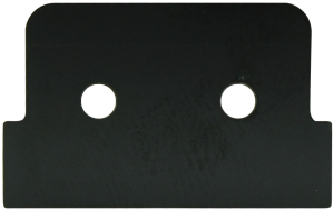 Insulation plate, solder connection, (L x W) 14.3 x 22.5 mm, for snap acting switche, 231.005.021