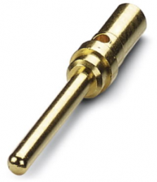 Pin contact, 0.08-0.12 mm², AWG 28-26, crimp connection, gold-plated, 1418784